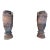 Pair Late 19th Century Monumental Neoclassical Amphora Garden Urns - Set of 2 For Sale
