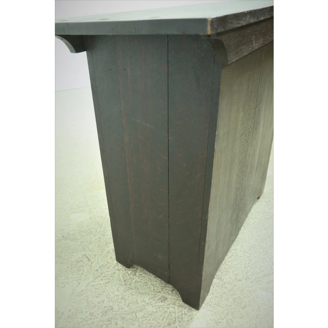 Antique Arts & Crafts Mission Oak Smoking Cabinet For Sale - Image 9 of 13