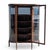 Edwardian Curved Glass Demi-Lune Display Cabinet, 20th Century For Sale - Image 11 of 16