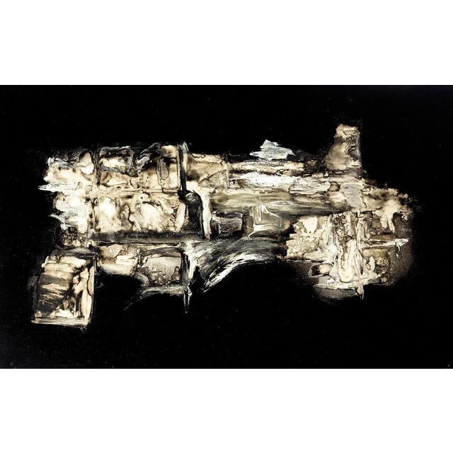 À Mon Ami Aram - Original Mixed Media by Luc Cailler - 1974 1974 For Sale - Image 3 of 3