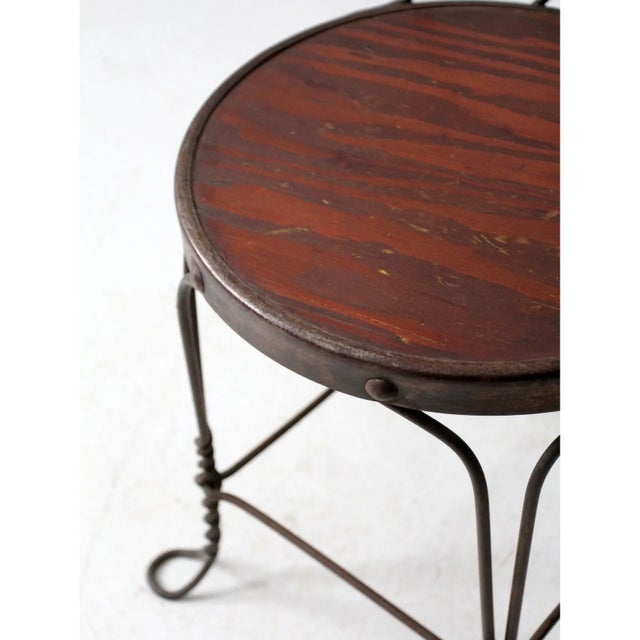 Antique Ice Cream Parlor Chair For Sale - Image 13 of 13