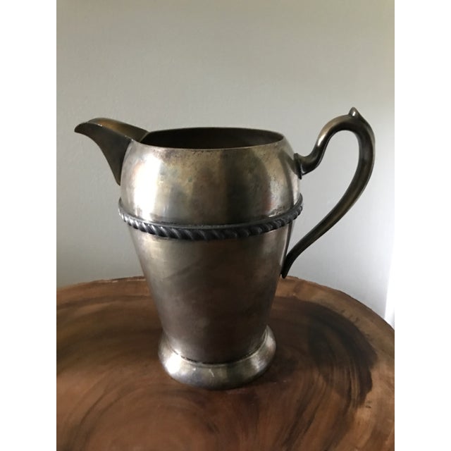 Vintage Academy silver on copper pitcher. Perfect addition to your kitchen!