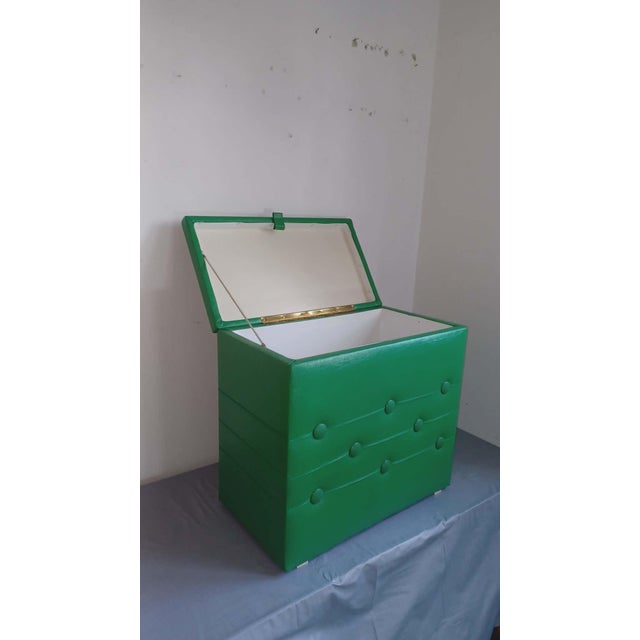 Vintage Green Chest, 1960s For Sale - Image 12 of 18