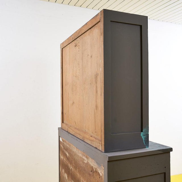 Vintage Buffet with Metal Details For Sale - Image 9 of 12