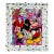 Jozza, My One and Only, Unique Mixed Media on Canvas With Painted Frame, Mickey Minnie For Sale