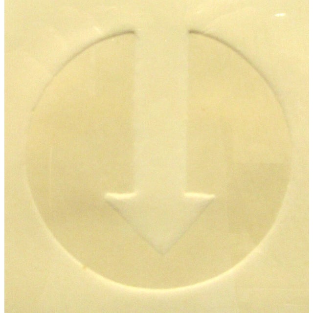 Mid-Century Modern 1969 Richard A. Dietz Embossed Lithograph "One Into One" For Sale - Image 3 of 10