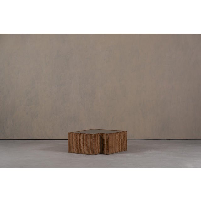 Vintage Modular Sofa and Table Set, Italy, 1970s, Set of 3 For Sale - Image 14 of 18