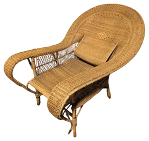 Vintage Armchair in Rattan