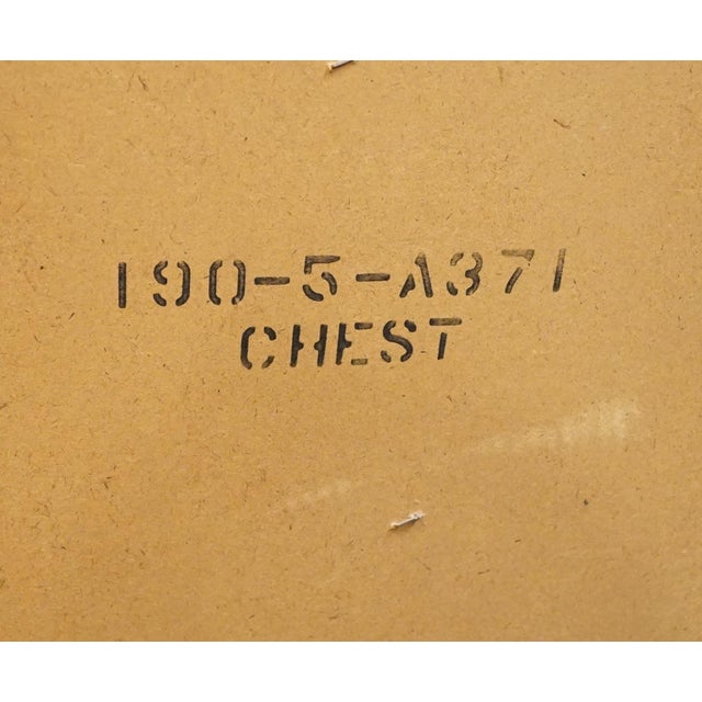 Bassett Furniture Cherry Country French Provincial 38" Chest of Drawers 190-5-A371 For Sale - Image 11 of 11