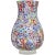 Murano Fratelli Toso Vintage Millefiori Flower Mosaic Rainbow Colors Italian Art Glass Footed Vase For Sale - Image 11 of 11