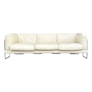 Pen Club 3-Seater Sofa by Kwok Hoi Chan for Steiner, France, 1980s For Sale