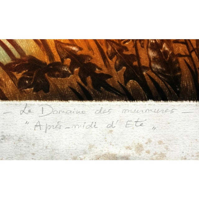 1980s Suzanne Pirotte, The Field Murmurs. L`après Summer Afternoon. 1980 For Sale - Image 5 of 6