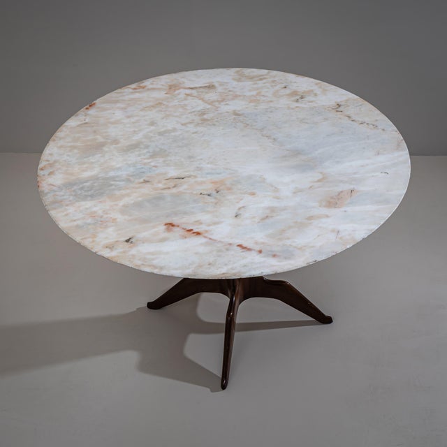 Mid 20th Century Sculptural Center/Dining Table by Melchiorre Bega, Italy, Mid-20th Century For Sale - Image 5 of 18