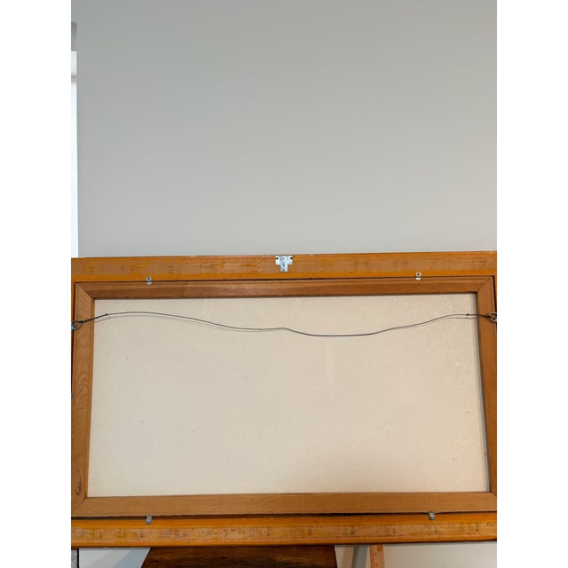 Vintage Winter Sleigh Ride Oil Painting Signed Sobotka – Professionally Framed in Italian Frame For Sale - Image 4 of 13