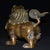 This finely cast bronze guardian lion incense burner features a unique design with a removable head that reveals a hollow...