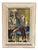 Einar Lindberg, Artist in His Studio, 1947, Oil Painting on Panel, Framed For Sale