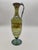 Green Vintage Roman Mouth-Blown Filigree Glass Jug with Twisted Handle, 1950s For Sale - Image 8 of 8
