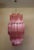 Murano Chandelier Pink Prism Glass, 242 Pieces For Sale In Los Angeles - Image 6 of 6