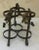 French Country 1950s Vintage French Iron Wine Bottle Rack For Sale - Image 3 of 7