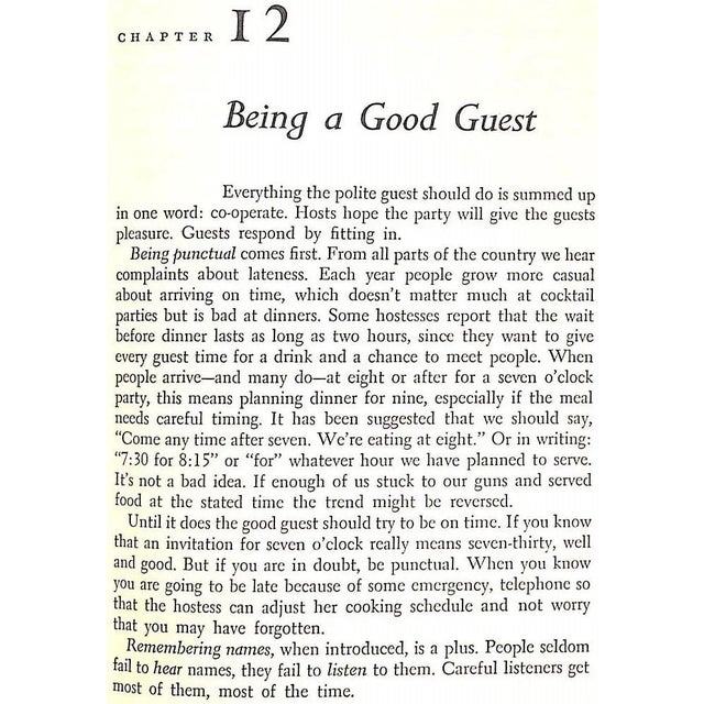 1960s "The Glamour Magazine Party Book" 1965 Elliott, Eleanor For Sale - Image 5 of 6