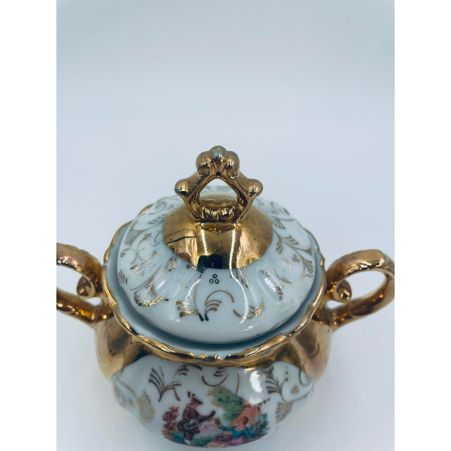 Italian Porcelain Sugar Bowl, 1969 For Sale - Image 12 of 13
