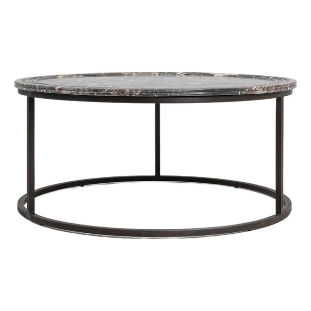 Marble-Top Coffee Table, Antique, France, Circa 1880 For Sale