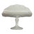 C. 1950s Indiana Glass White Milk Glass Teardrop Banana Stand For Sale