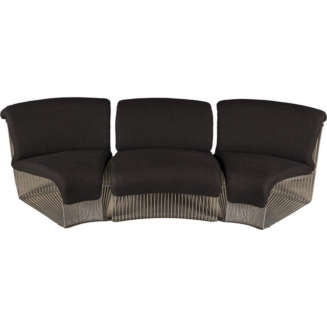 Black (3) Pantonova by Verner Panton 230cm x 90cm x 75cm I have official proof of authenticity such as vintage catalogs,...