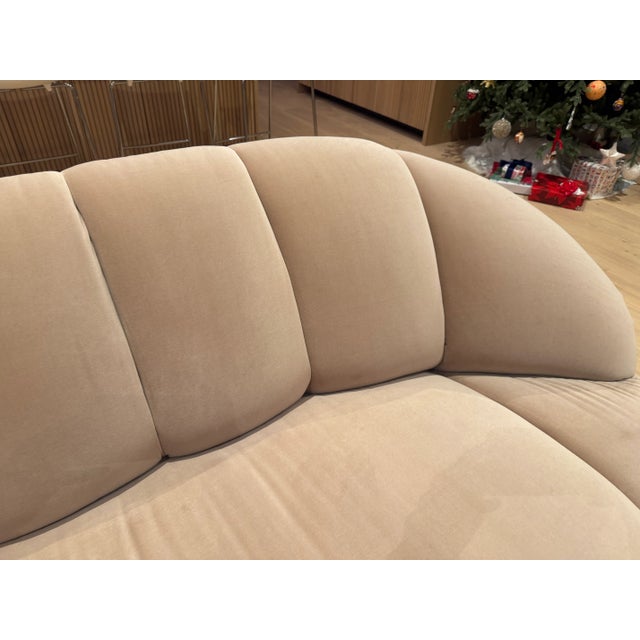 Matching Set of Newly Upholstered “Cloud” Sofas Attributed to J. Robert Scott (1980s Designer Original) For Sale - Image 10 of 17