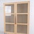 Aksel Kjersgaard Naver Collection Display Cabinet Model AK 1280 in Ash by Nissen & Gehl for Aksel For Sale - Image 4 of 11