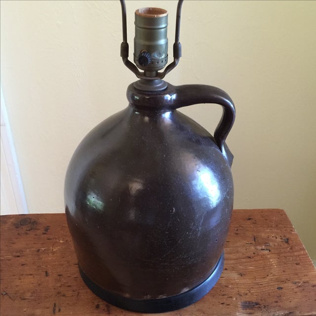 Vintage Pottery Jug Lamp Chairish