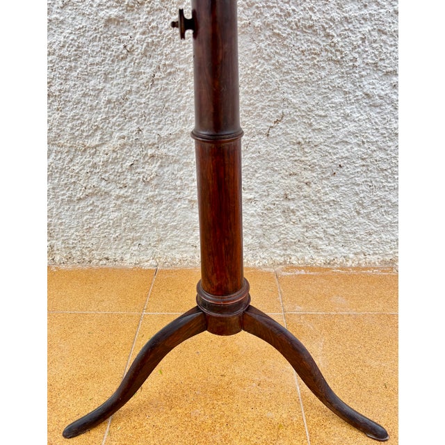 Spanish Marquetry Side Table, Mid-20th Century For Sale - Image 12 of 13