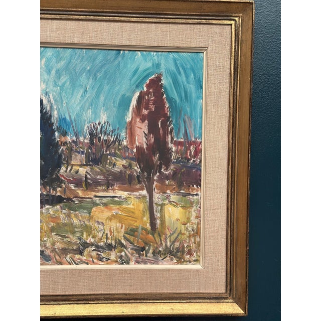 A. Roos, Landskap, 1960s, Oil on Panel, Framed For Sale - Image 18 of 18