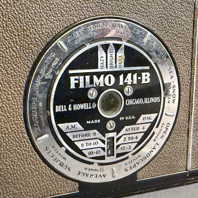 This original US Production Run Bell & Howell Filmo 141-B 16mm Magazine-Load Cine Camera is perfect as an industrial...