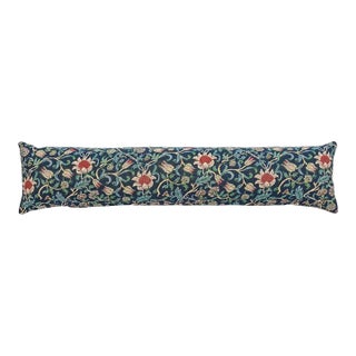 Evenlode Flowers Blue Draught Excluder - 115x20cm (45"x9") For Sale