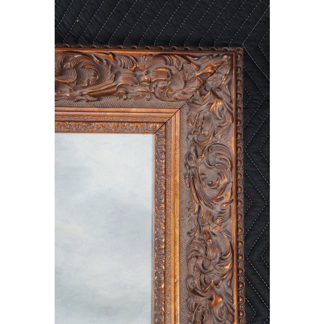 The Return of Spring Neoclassical Nymph Oil Painting After William-Adolphe Bouguereau For Sale - Image 11 of 12