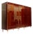 Large Mid-Century 5-Door Wardrobe in Mahogany, 1960s For Sale