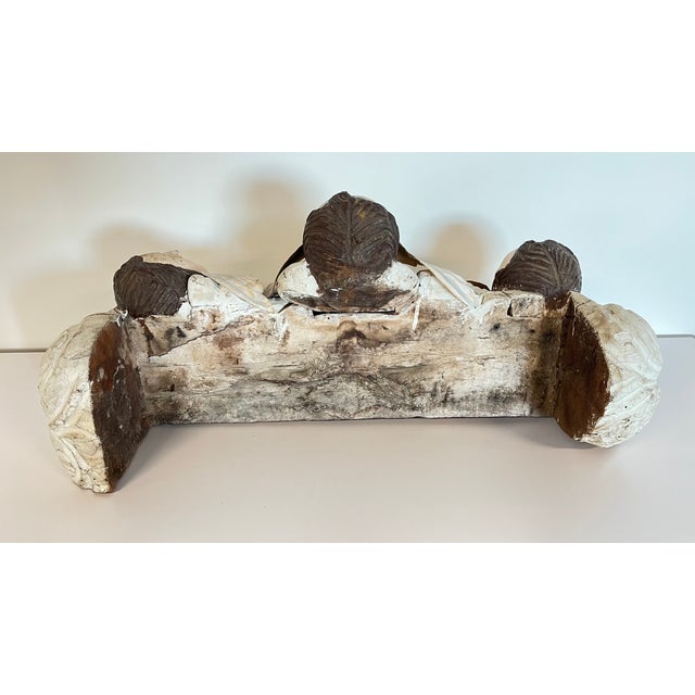 Vintage Wood Carved Santos Cherub Angels For Sale - Image 9 of 12