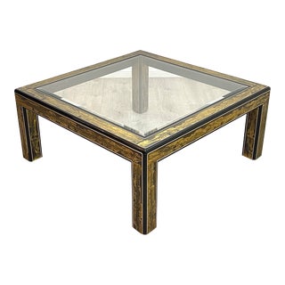 Mid Century Modern Coffee Table by Bernhard Rohne Mastercraft For Sale