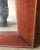 1960s 1960s Solid Mahogany Framed Wall Mirror For Sale - Image 5 of 8