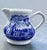 Vintage 1977 Silver Jubilee Queen Elizabeth II Commemorative Blue & White Broadhurst Tea Set: Teapot, Milk Jug, Tea Plate - Set of 3 For Sale - Image 9 of 18