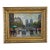 Original Antione Blanchard Paris Street Scene Oil Painting For Sale