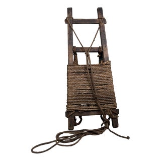 Authentic Japanese Backpack Carrier, 1920s For Sale