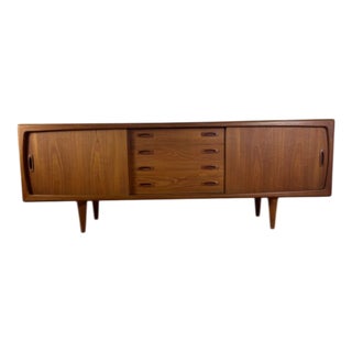 Vintage Teak Sideboard by H.P. Hansen, Denmark, 1960 For Sale