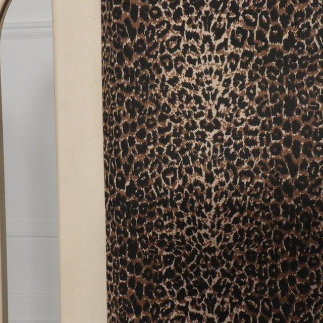 1990s Post Modern Art Deco Leopard Side Chairs - A Pair For Sale In Tampa - Image 6 of 10