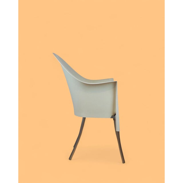 Italian Lord Yo Chairs and Lord Yi Square Table by Philippe Starck for Driade, 1990s, Set of 5 For Sale - Image 9 of 12