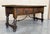 Early 20th Century Spanish rectangular coffee table with turned legs and four drawers For Sale - Image 4 of 18