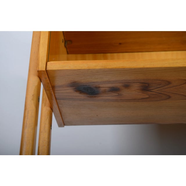 Light Yellow Mid-Century Wall Unit by František Jirák for Tatra For Sale - Image 8 of 10