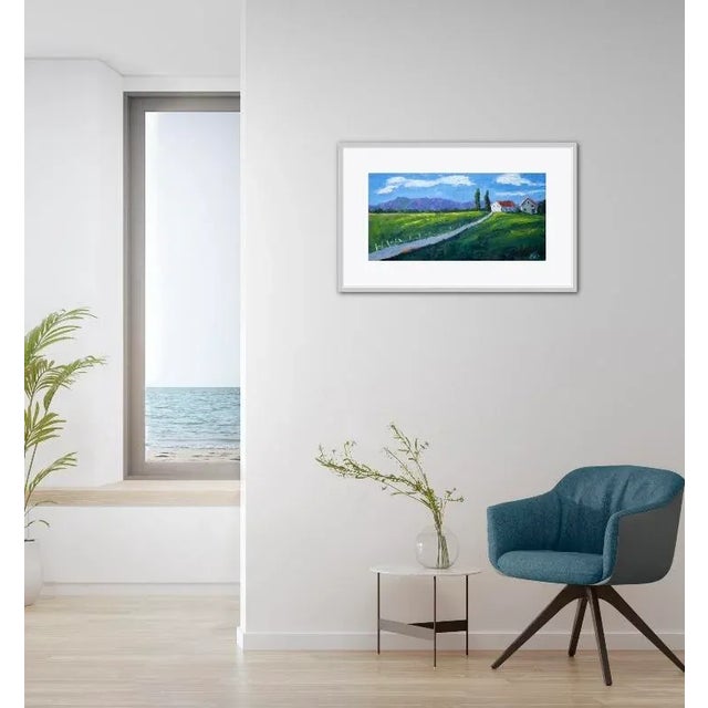 Contemporary Quiet Places & Journeys — Petaluma California (Original Oil Landscape) For Sale - Image 3 of 9