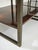 Mid-Century Modern Brass and Wood Coffee Tables, Italy, 1970s, Set of 3 For Sale - Image 10 of 14